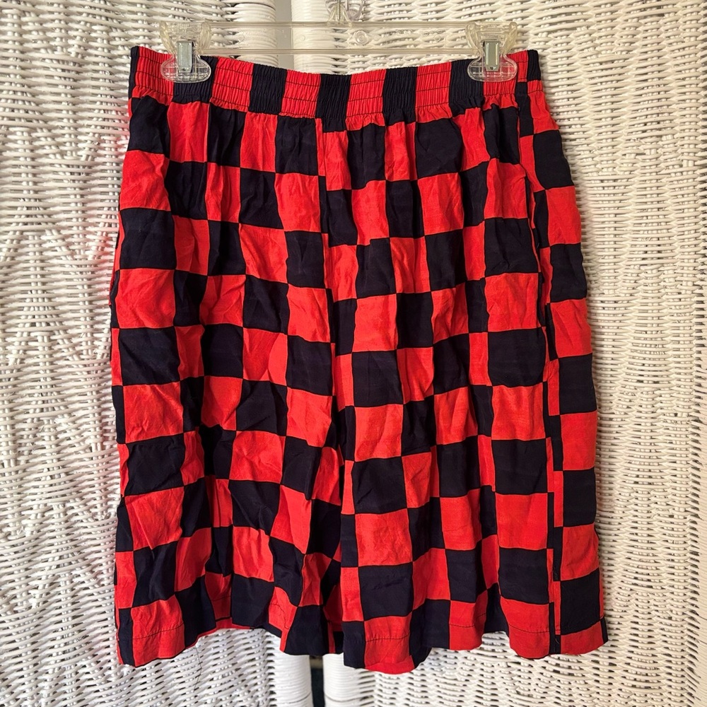 Melrose checkered fashion shorts
